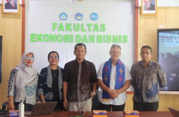 FEB Unpatti Sukses Gelar Febis Talks dan Teken PKS dengan Happy Green Islands Belanda